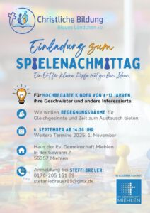 Spielenachmittag